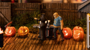 NOCH 51210 - Kürbisse, beleuchtet Inhalt: 5 Stück, handkoloriert, jeweils mit 1 LED