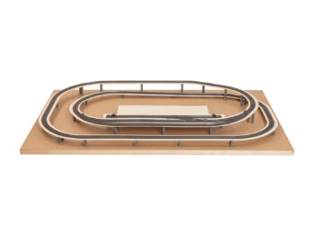 NOCH 53600 - easy TRACK Trassenbausatz "Karlsberg" Außenmaße aufgebaute Trassen: 182 x 113,5 cm, 11 cm hoch Für den Aufbau benötigte minimale Grundfläche: 190 x 120 cm