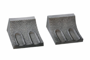 NOCH 58031 - Tunnel-Innenwand, gebogen 2 Stück, je 10 cm lang, 11 cm hoch - für alle Radien geeignet