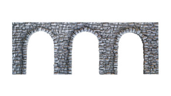 NOCH 58260 - Arkadenmauer offen, 27 x 10 cm