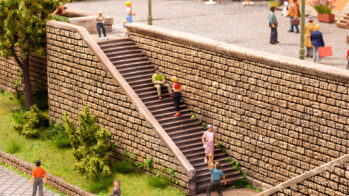 NOCH 58303 - Treppen-Set links- und rechtssteigend, 3 Teile