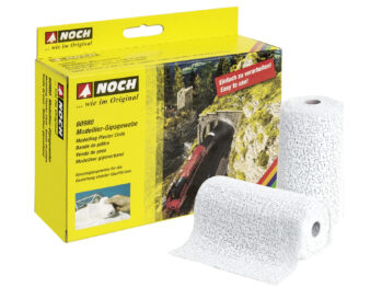 NOCH 60980 - Modellier-Gipsgewebe 2 Rollen, je 200 x 10 cm