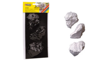 NOCH 61232 - Fels-Gussform “Hochvogel” 3 mittelgroße Felsen, 150 ml