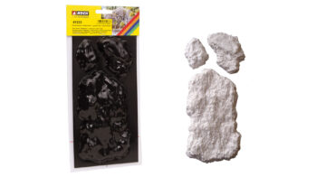 NOCH 61233 - Fels-Gussform “Widderstein” 1 großer Fels, 2 kleine Felsen, 150 ml