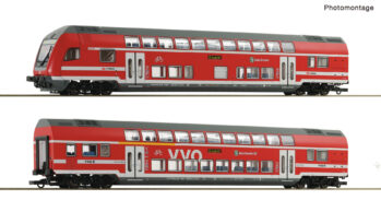 Roco 6200066 - 2-tlg. Set: Doppelstockwagen, DB AG