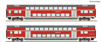 Roco 6200249 - 2er Set Dosto RE2 DB AG DC