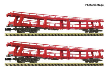 Fleischmann 6260049 - 2er Set Autotransportwagen DDm ÖBB
