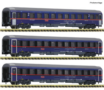Fleischmann 6260084 - 3er Set Eurofima ÖBB Nightjet
