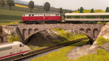 NOCH 62831 - Steinbogenbrücke 18,5 x 4 cm, 6 cm hoch