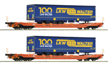 Roco 6600064 - 2-tlg. Set: Taschenwagen T5
