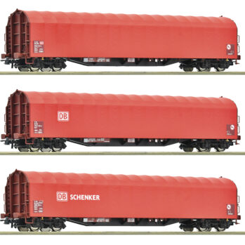Roco 6600156 - 3-tlg. Set: Schiebeplanenwagen, DB AG