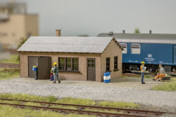 NOCH 66111 - Geräteschuppen 10.5 cm x 5.7 cm, 4.9 cm hoch