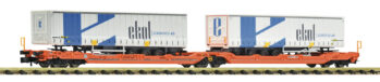 Fleischmann 6660104 - Doppeltaschenwagen T3000e Wascosa+Ekol