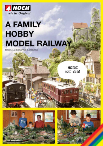 NOCH 71905 - Guidebook "A Family Hobby - Model Railway" englisch, 120 Seiten
