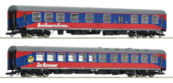 Roco 74027 - 2-tlg. Set: Reisezugwagen, BTE