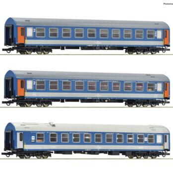 Roco 74188 - 3-tlg. Set 1: Reisezugwagen D 374/375 „Vindobona/Hungaria“