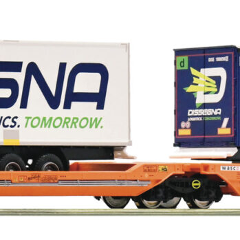 Roco 77395 - Doppeltaschen-Gelenkwagen T3000e, Wascosa