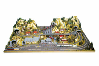 NOCH 80100 - Fertiggelände “Silvretta” 220 x 140 cm ca. 52 cm hoch