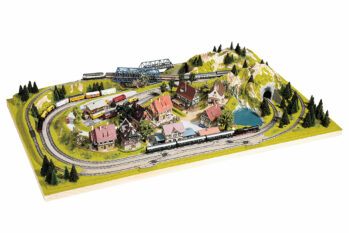 NOCH 84810 - Fertiggelände  “Traunstein” 125 x 69 cm, ca. 18 cm hoch, Spur N: 2 Bahnstromkreise Spur Z: 3 Bahnstromkreise