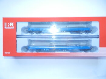 Rivarossi HR6671 - 2er Set Rungenwagen Res, PRESS, Ep.VI