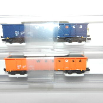 Fleischmann 6660140 2-tlg. Set: Offene Güterwagen, Wascosa Spur N