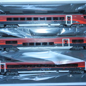 Jägerndorfer JC72300 ÖBB Railjet Wagen-Set DANI 3-tlg Ep.6