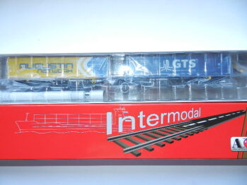 ACME 40498 GTS  Containerwagen Sggmrss 90 Ep.VI Augustin / GTS