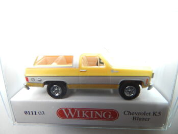 Wiking 0111 03 Chevrolet K5 Blazer - zinkgelb 011103