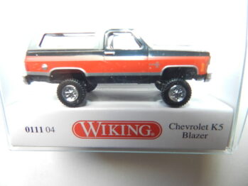 Wiking 0111 04 Chevrolet K5 Blazer - schwarz 011104