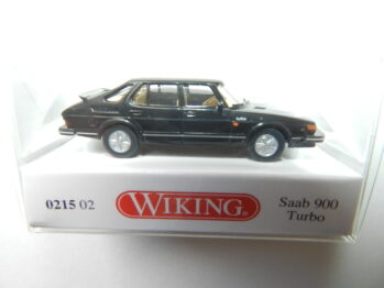 Wiking 0215 02 Saab 900 Turbo - schwarz 021502