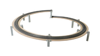 NOCH 53091 - easy TRACK Gleiswendel, Aufbaukreis Inhalt: 6 Kreissegment-Trassen 12 Pfeiler und Segmenthalter 24 Schrauben