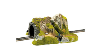 NOCH 02200 - Tunnel 1-gleisig, gerade 34 x 27 cm, 16 cm hoch Durchfahrtshöhe 9,3 cm