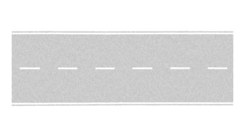 NOCH 60703 - Bundesstraße grau, 100 x 8 cm