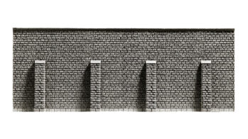 NOCH 58057 - Stützmauer extra lang, 66,8 x 12,5 cm