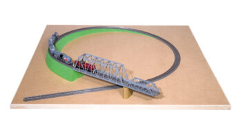 NOCH 99359 - Auffahrt ohne Böschung 1-gleisig, Steigung 6 %, 175 x 5,2 cm, 9 cm hoch