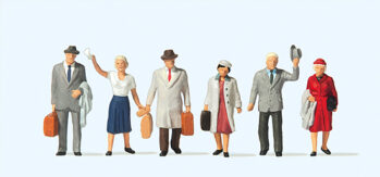 Preiser 10020 - H0 Reisende