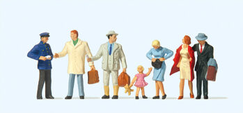 Preiser 10029 - H0 An der Bahnsteigsperre