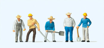 Preiser 10031 - H0 Gleisbauarbeiter