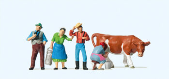 Preiser 10044 - H0 Auf dem Bauernhof