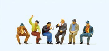 Preiser 10097 - H0 Sitzende Personen