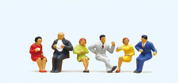 Preiser 10103 - H0 Sitzende Personen für Gasthaus