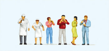 Preiser 10109 - H0 Am Verkaufswagen