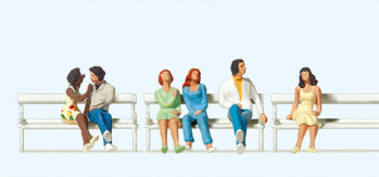 Preiser 10180 - H0 Sitzende Paare