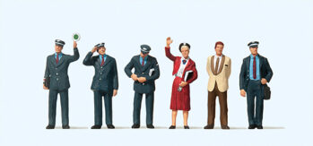 Preiser 10237 - H0 Zugpersonal DB 1989