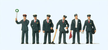 Preiser 10238 - H0 Italienisches Bahnpersonal