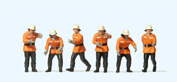 Preiser 10242 - H0 Feuerwehrmänner im Einsatz