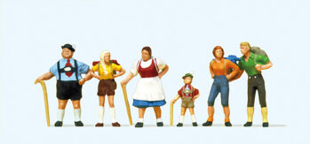 Preiser 10280 - H0 Familie Krause im Allgäu