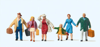 Preiser 10281 - H0 Familie Krause verreist