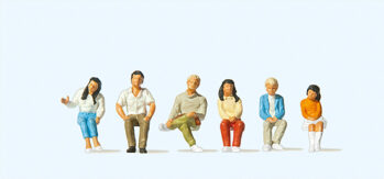 Preiser 10297 - H0 Sitzende Jugendliche