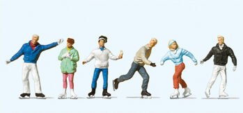 Preiser 10315 - H0 Schlittschuhläufer